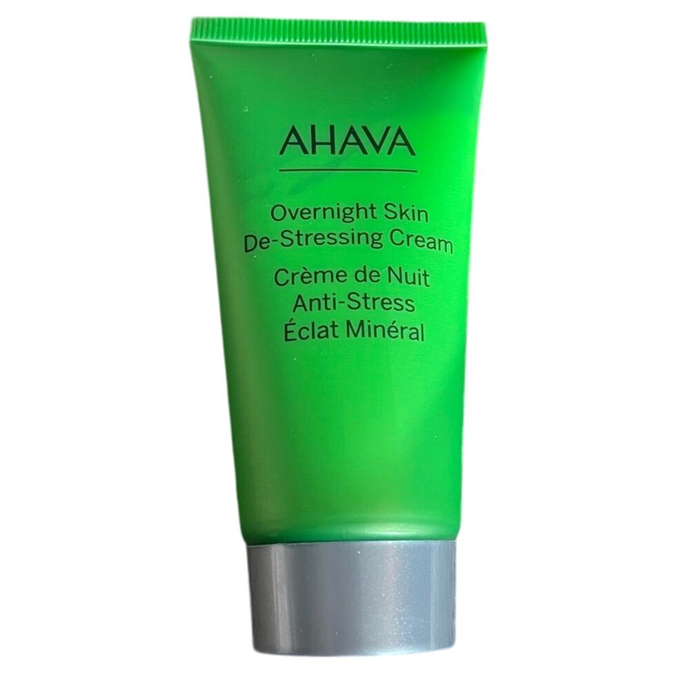 NWT! Ahava Overnight Skin De-Stressing Cream